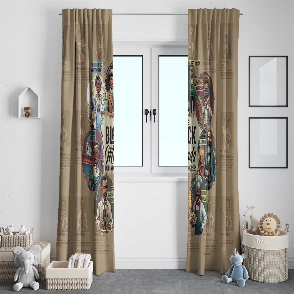 Africa Black Invention Window Curtain The Black Minds Behind Progress