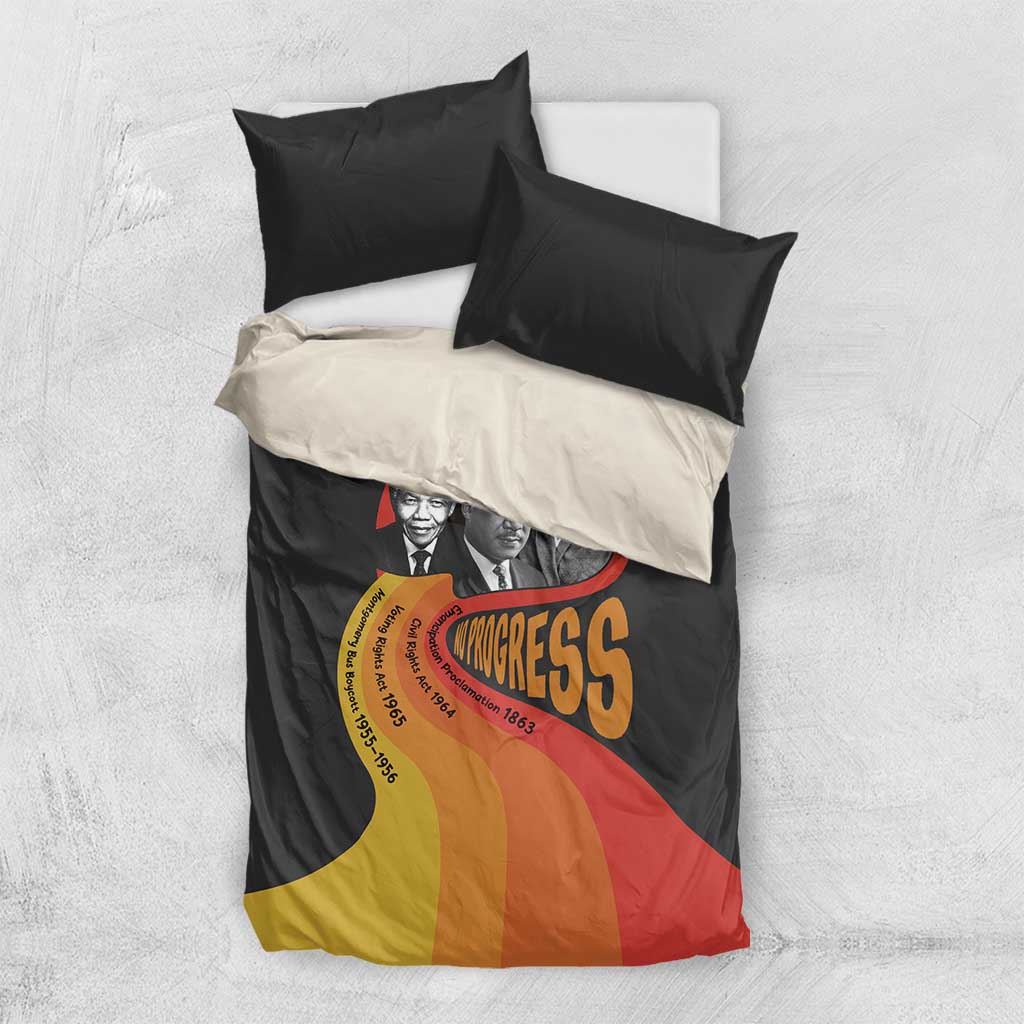 Civil Rights Leaders African American Bedding Set No Struggle No Progress