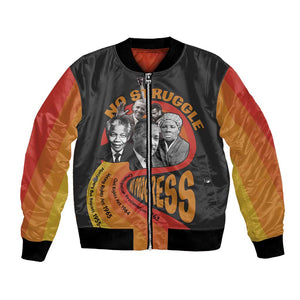 Civil Rights Leaders African American Bomber Jacket No Struggle No Progress