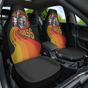 Civil Rights Leaders African American Car Seat Cover No Struggle No Progress