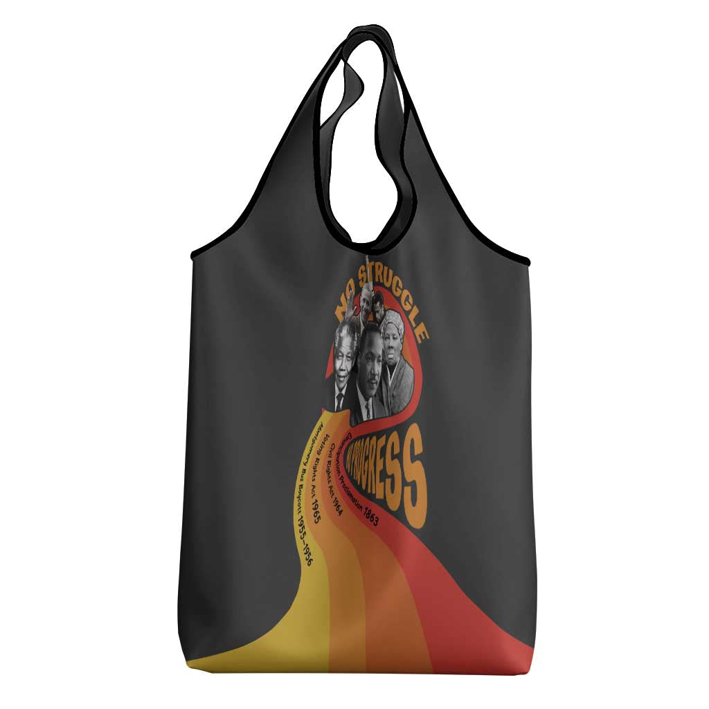 Civil Rights Leaders African American Grocery Bag No Struggle No Progress