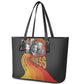 Civil Rights Leaders African American Leather Tote Bag No Struggle No Progress