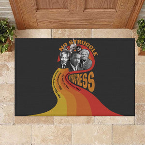 Civil Rights Leaders African American Rubber Doormat No Struggle No Progress