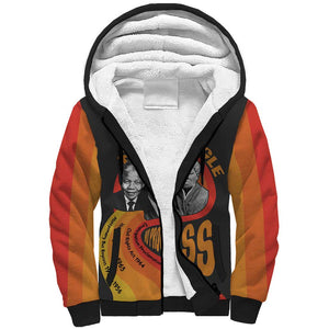 Civil Rights Leaders African American Sherpa Hoodie No Struggle No Progress