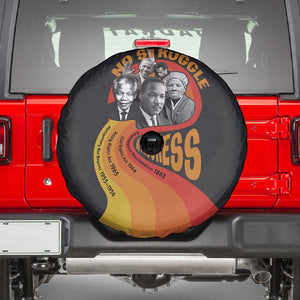 Civil Rights Leaders African American Spare Tire Cover No Struggle No Progress