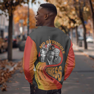 Civil Rights Leaders African American Sweatshirt No Struggle No Progress