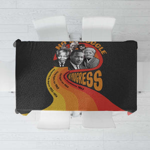 Civil Rights Leaders African American Tablecloth No Struggle No Progress