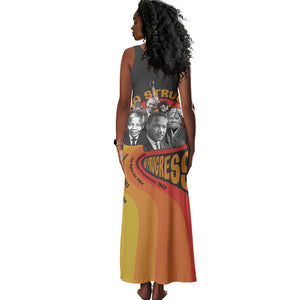 Civil Rights Leaders African American Tank Maxi Dress No Struggle No Progress