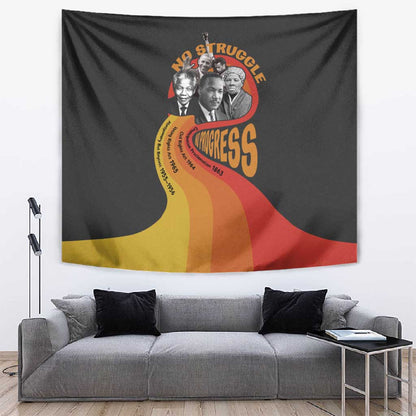 Civil Rights Leaders African American Tapestry No Struggle No Progress