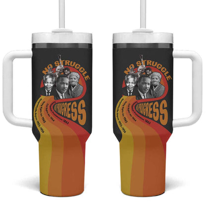 Civil Rights Leaders African American Tumbler With Handle No Struggle No Progress