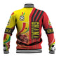 Ghana Soccer Baseball Jacket Black Stars Football - Road To Champion