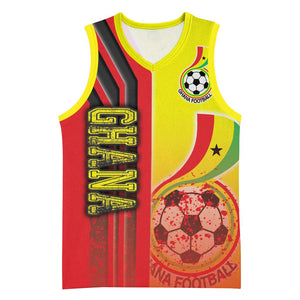 Ghana Soccer Basketball Jersey Black Stars Football - Road To Champion - African Pride