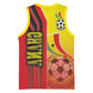 Ghana Soccer Basketball Jersey Black Stars Football - Road To Champion - African Pride