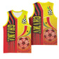 Ghana Soccer Basketball Jersey Black Stars Football - Road To Champion - African Pride