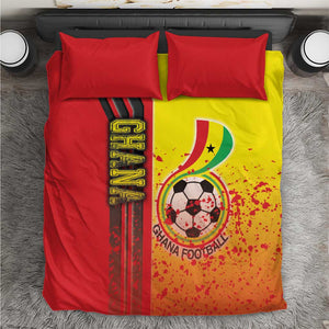 Ghana Soccer Bedding Set Black Stars Football - Road To Champion