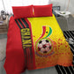 Ghana Soccer Bedding Set Black Stars Football - Road To Champion