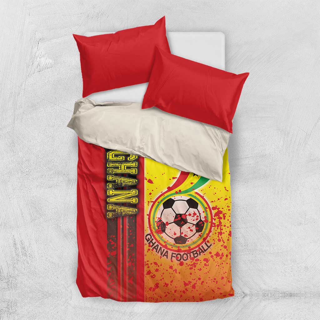 Ghana Soccer Bedding Set Black Stars Football - Road To Champion