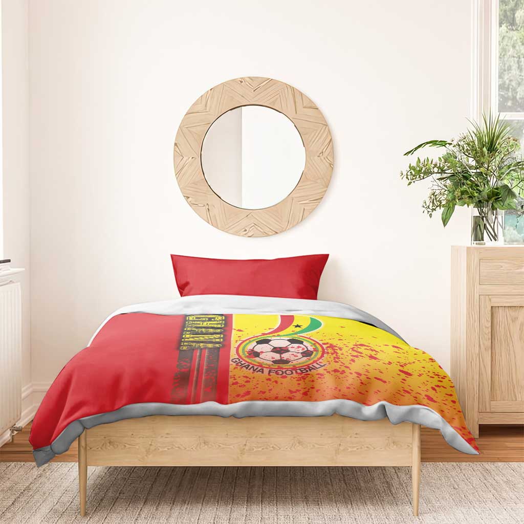Ghana Soccer Bedding Set Black Stars Football - Road To Champion