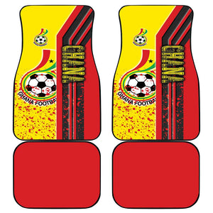 Ghana Soccer Car Mats Black Stars Football - Road To Champion