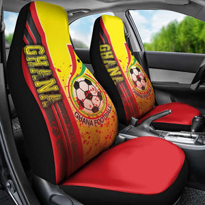 Ghana Soccer Car Seat Cover Black Stars Football - Road To Champion