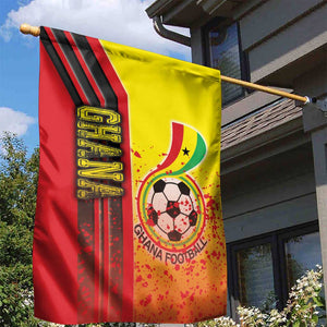 Ghana Soccer Garden Flag Black Stars Football - Road To Champion