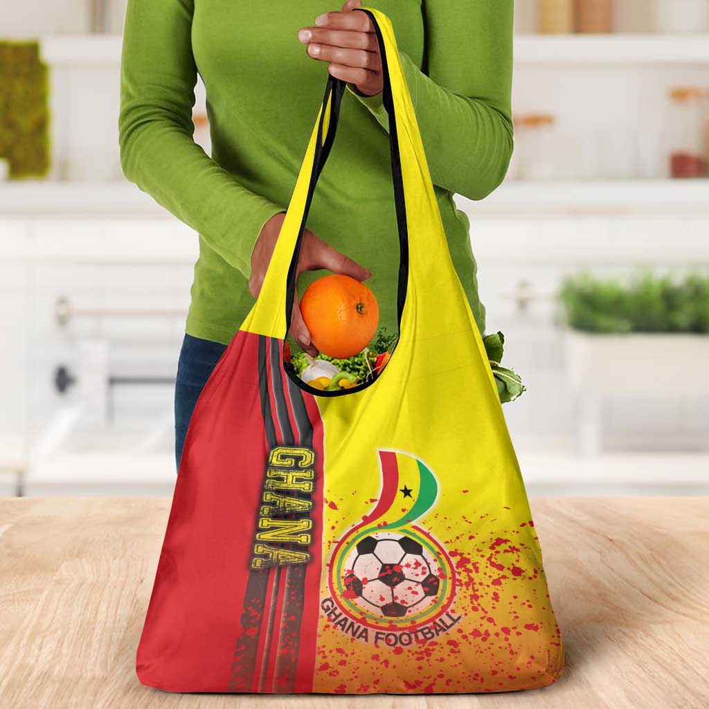 Ghana Soccer Grocery Bag Black Stars Football - Road To Champion