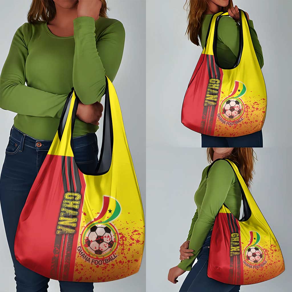 Ghana Soccer Grocery Bag Black Stars Football - Road To Champion