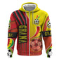 Ghana Soccer Hoodie Black Stars Football - Road To Champion