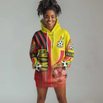 Ghana Soccer Hoodie Dress Black Stars Football - Road To Champion