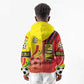Ghana Soccer Kid Hoodie Black Stars Football - Road To Champion