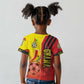Ghana Soccer Kid T shirt Black Stars Football - Road To Champion