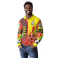 Ghana Soccer Long Sleeve Polo Shirt Black Stars Football - Road To Champion