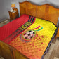 Ghana Soccer Quilt Black Stars Football - Road To Champion