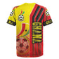 Ghana Soccer Rugby Jersey Black Stars Football - Road To Champion