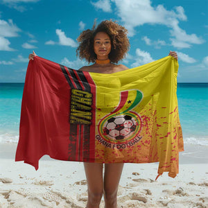 Ghana Soccer Sarong Black Stars Football - Road To Champion