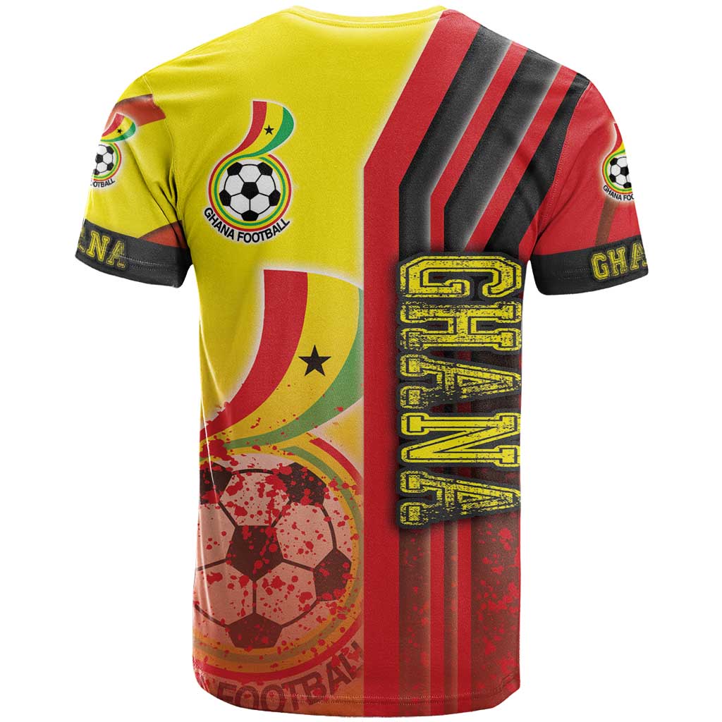 Ghana Soccer T shirt Black Stars Football - Road To Champion