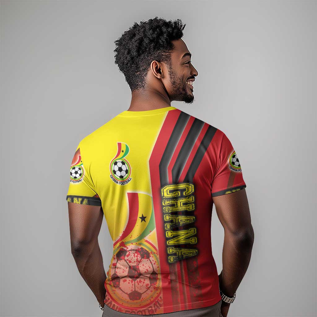 Ghana Soccer T shirt Black Stars Football - Road To Champion