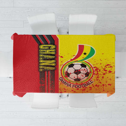 Ghana Soccer Tablecloth Black Stars Football - Road To Champion