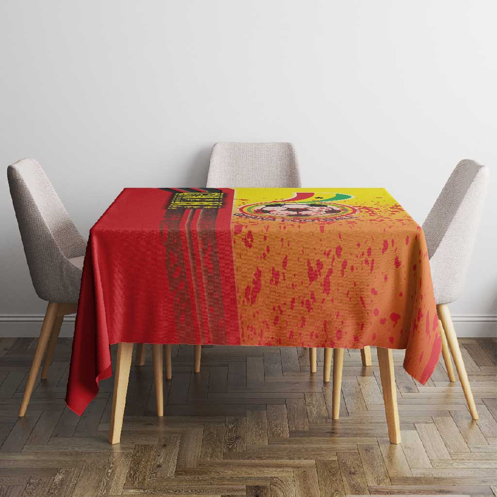 Ghana Soccer Tablecloth Black Stars Football - Road To Champion
