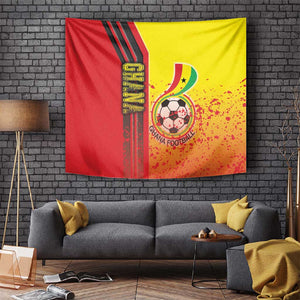 Ghana Soccer Tapestry Black Stars Football - Road To Champion