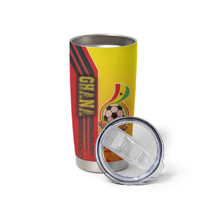 Ghana Soccer Tumbler Cup Black Stars Football - Road To Champion