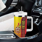 Ghana Soccer Tumbler With Handle Black Stars Football - Road To Champion
