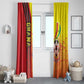 Ghana Soccer Window Curtain Black Stars Football - Road To Champion