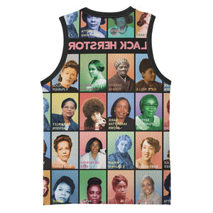 Afro Black Herstory Basketball Jersey African Women History - African Pride