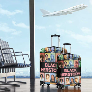 Afro Black Herstory Luggage Cover African Women History