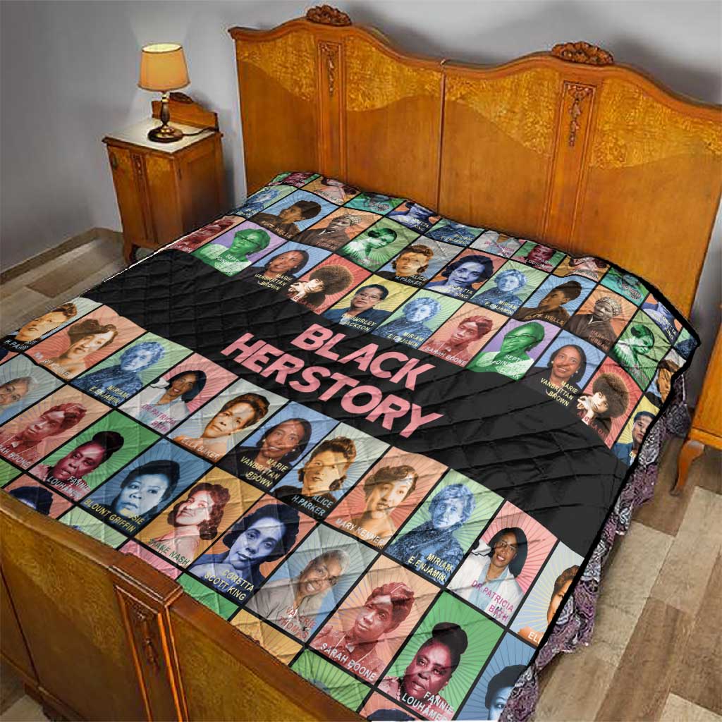 Afro Black Herstory Quilt African Women History