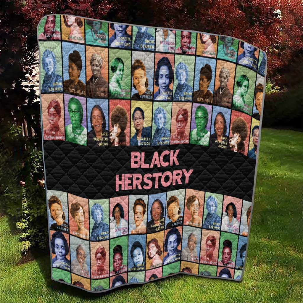 Afro Black Herstory Quilt African Women History