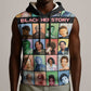 Afro Black Herstory Sleeveless Hoodie African Women History - African Pride