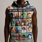 Afro Black Herstory Sleeveless Zip Hoodie African Women History - African Pride