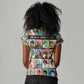 Afro Black Herstory Women V-Neck T-Shirt African Women History